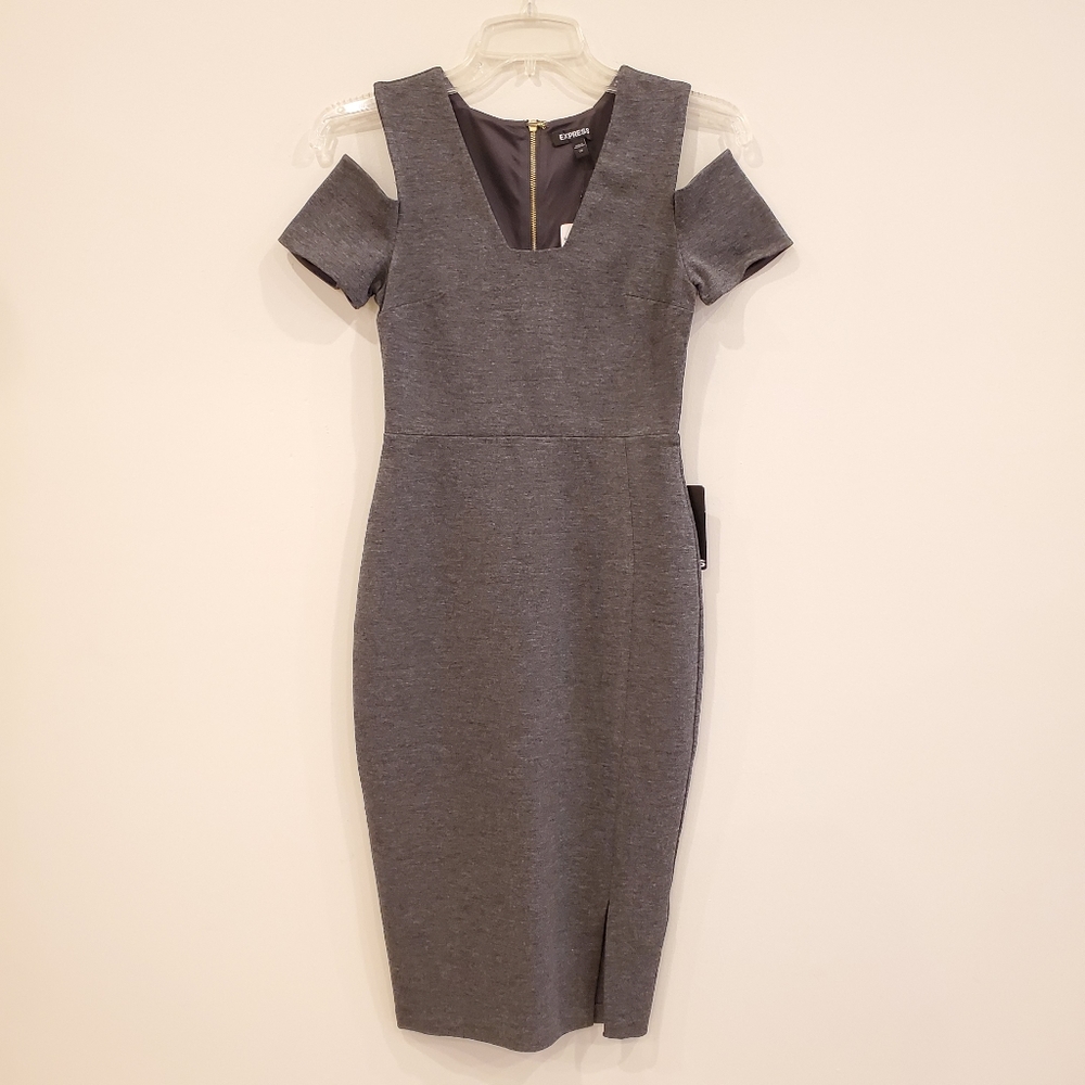 Express Cold Shoulder Dress